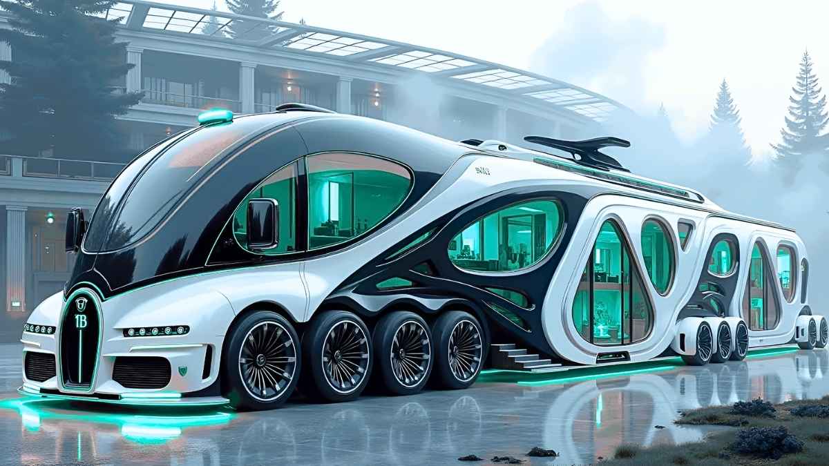 Inside the World Most Futuristic Motorhome Next Level Luxury and Tech Revealed