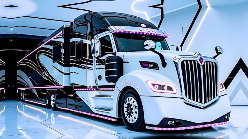 2025 Luxury RV Truck Revealed Futuristic Design Smart Features and the Mobile Mansion Lifestyle
