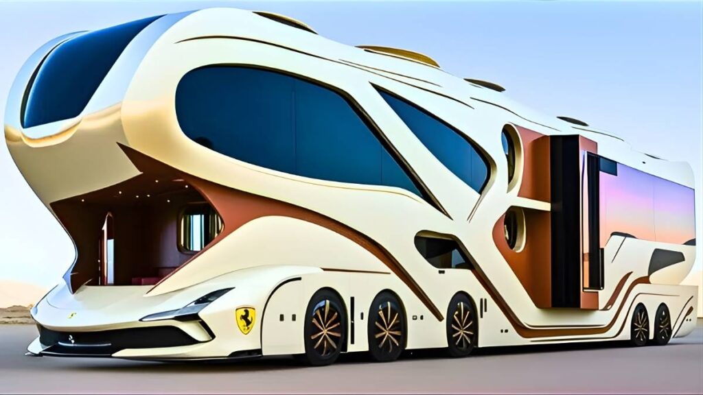 Ferrari 2026 Motorhome Concept High Performance Luxury Meets Road Trip Freedom
