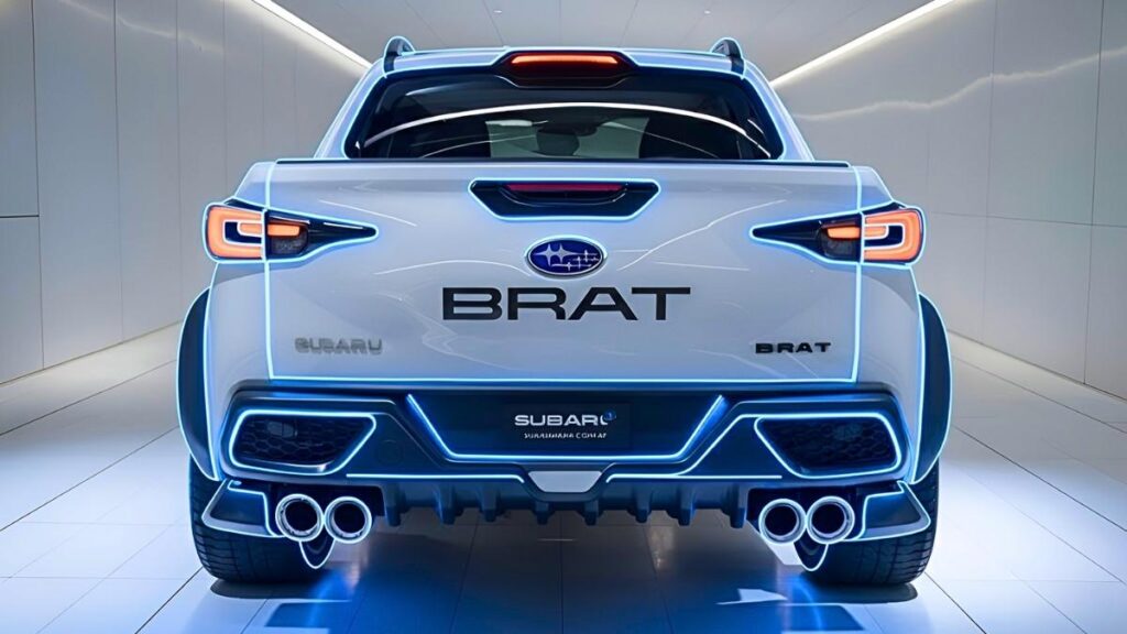 2026 Subaru Brat Compact Pickup Icon Returns with Retro Design Modern Performance Features and Launch Details